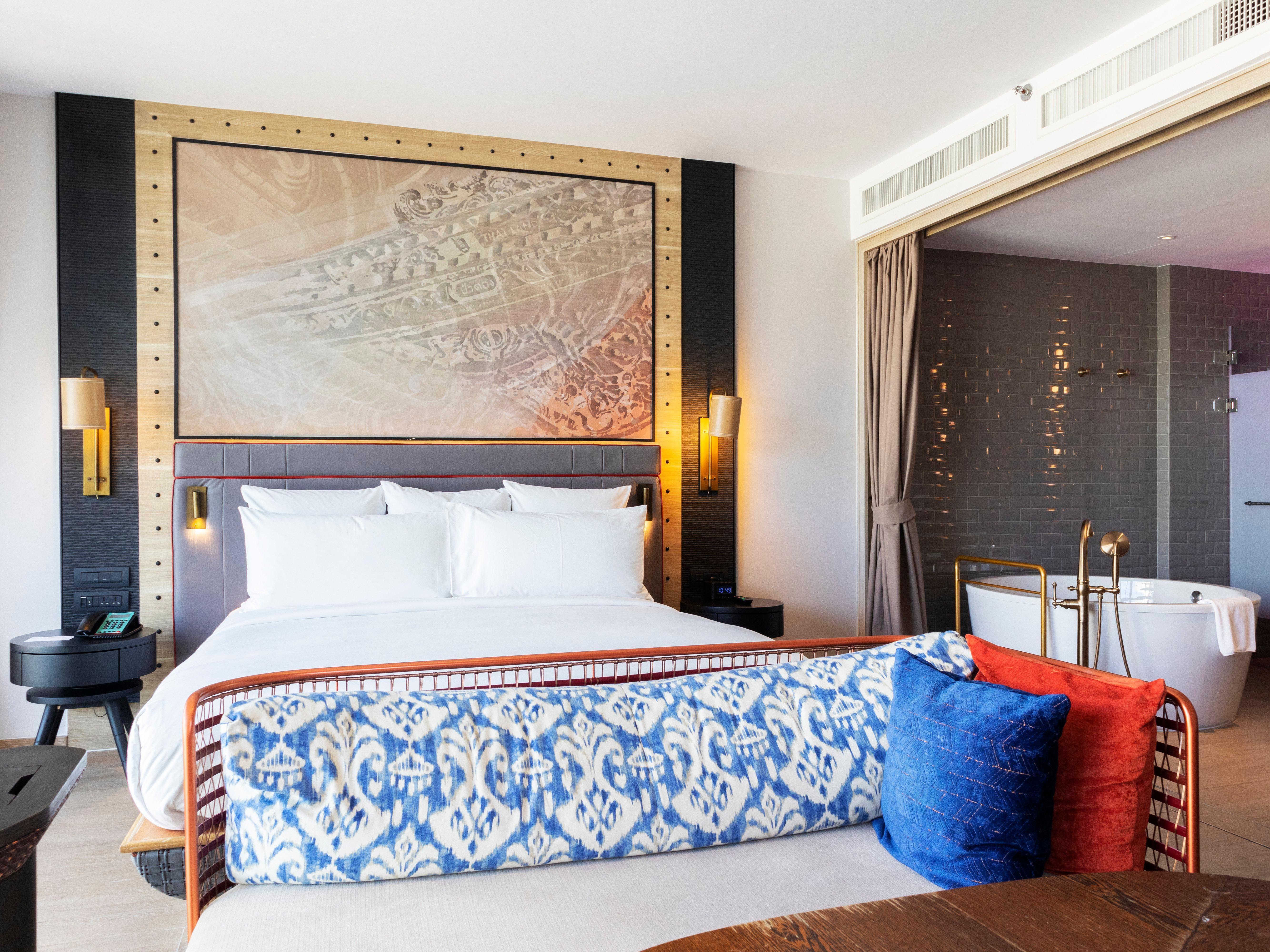 Hotel Indigo Phuket Patong By Ihg מראה חיצוני תמונה A bedroom at the hotel