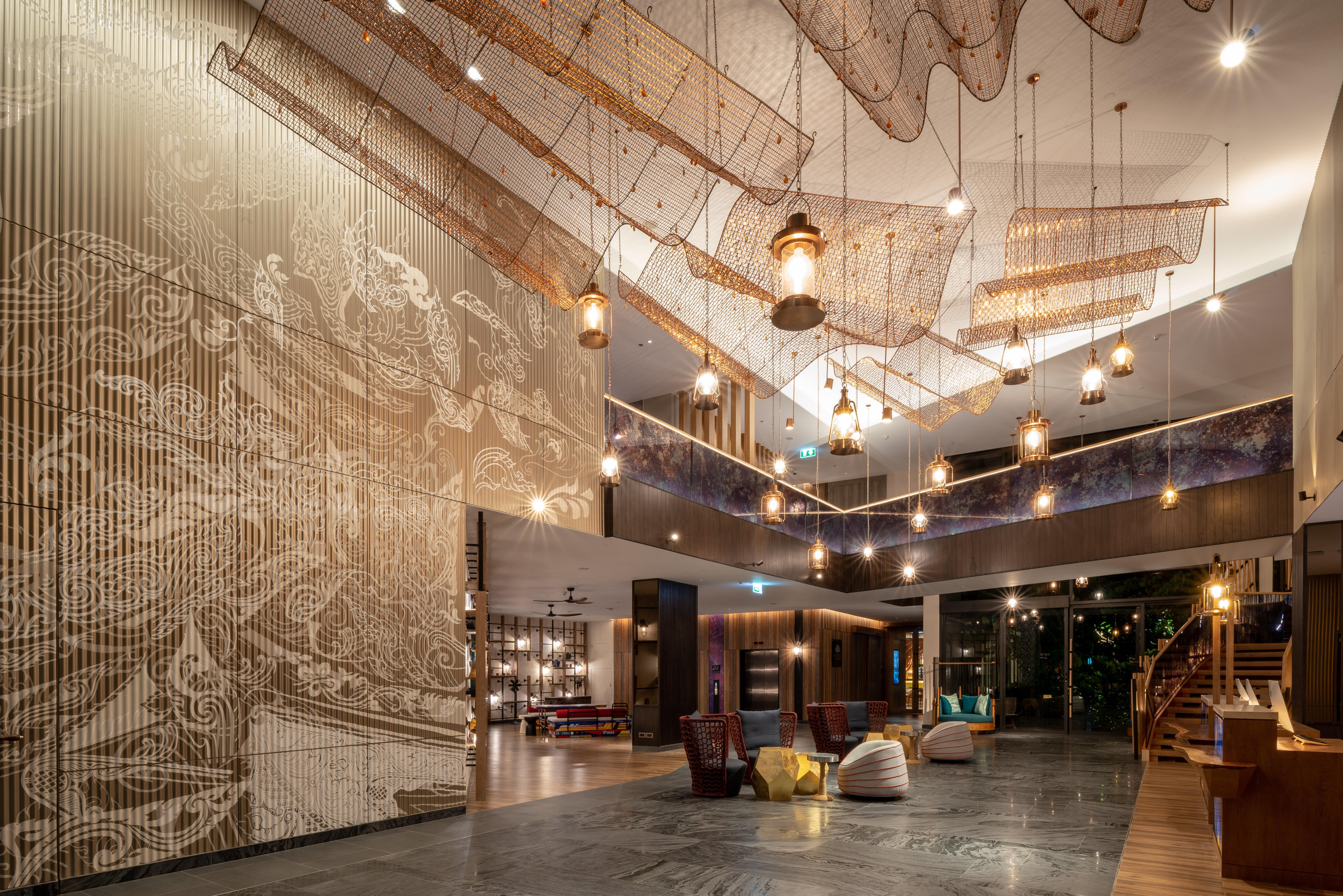 Hotel Indigo Phuket Patong By Ihg מראה חיצוני תמונה The lobby of the hotel